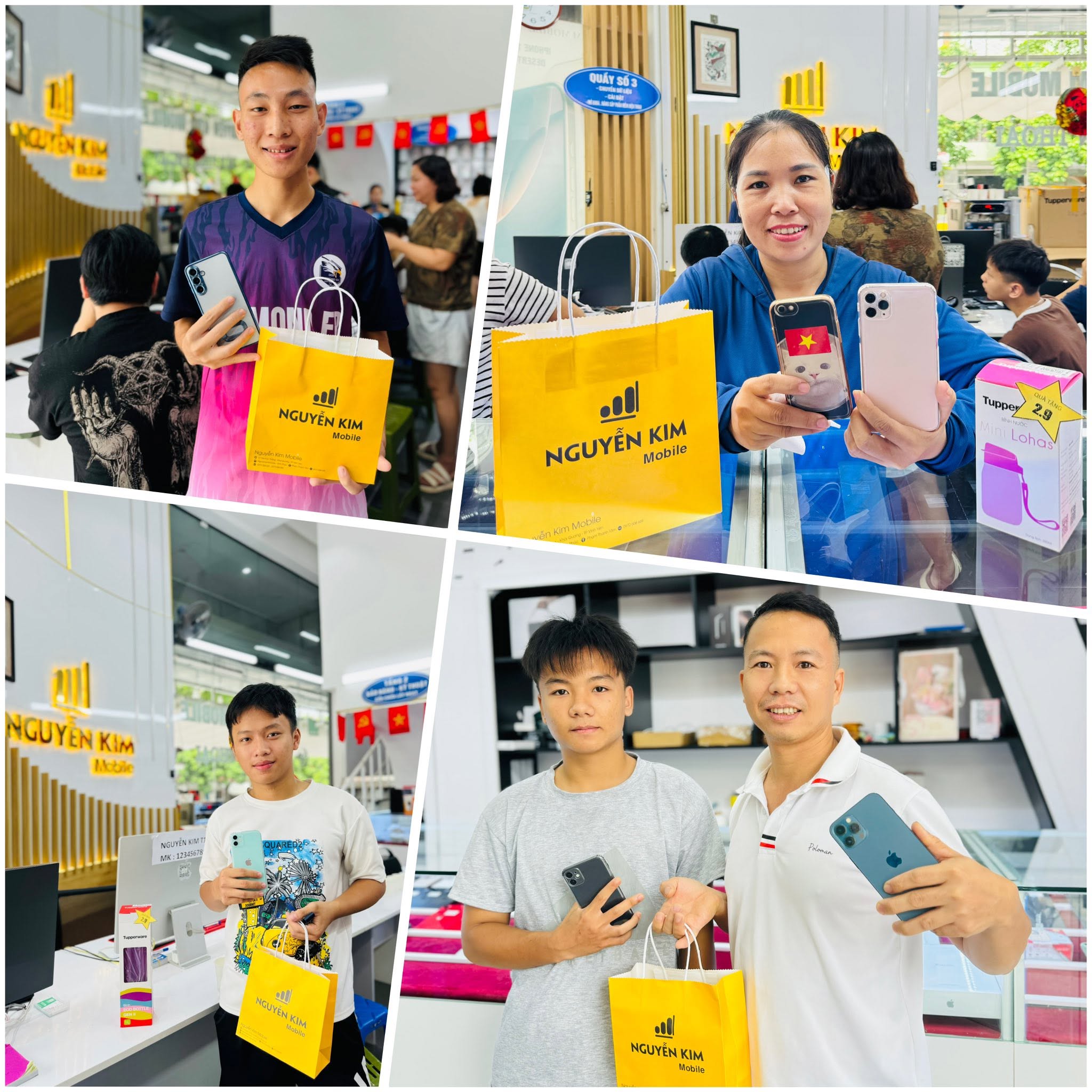 Khách hàng tại Nguyễn Kim Mobile