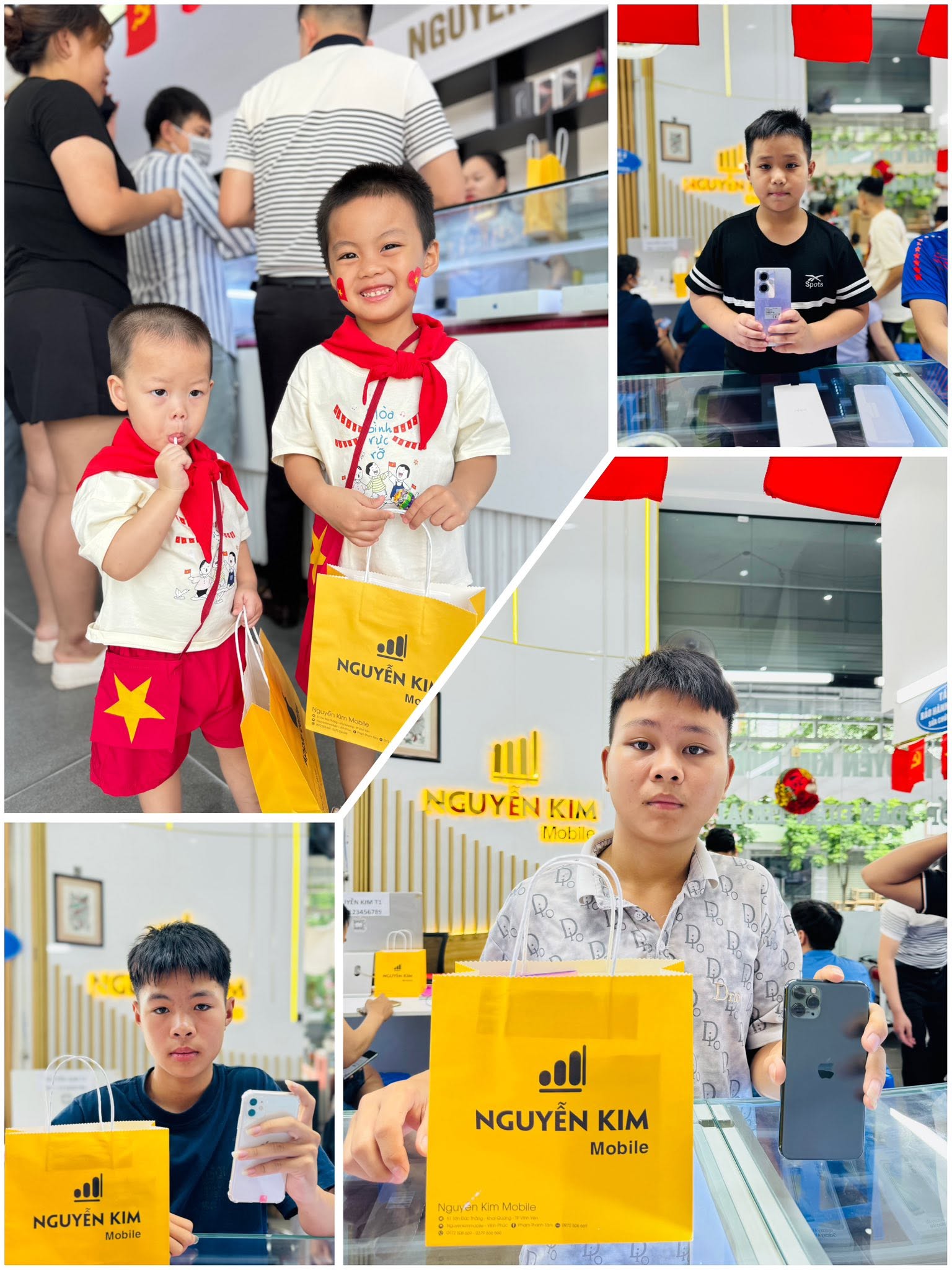 Khách hàng tại Nguyễn Kim Mobile