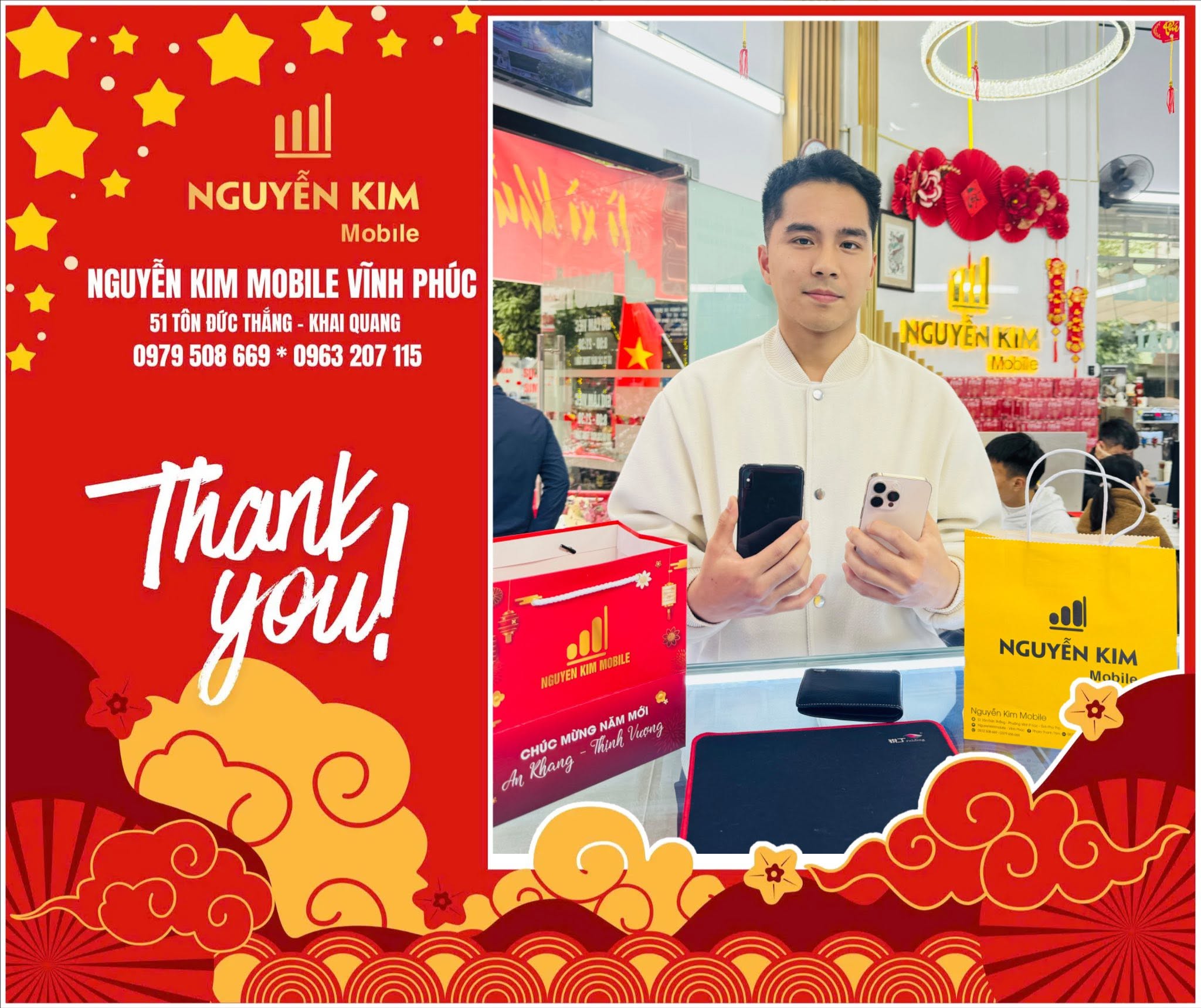 Khách hàng tại Nguyễn Kim Mobile