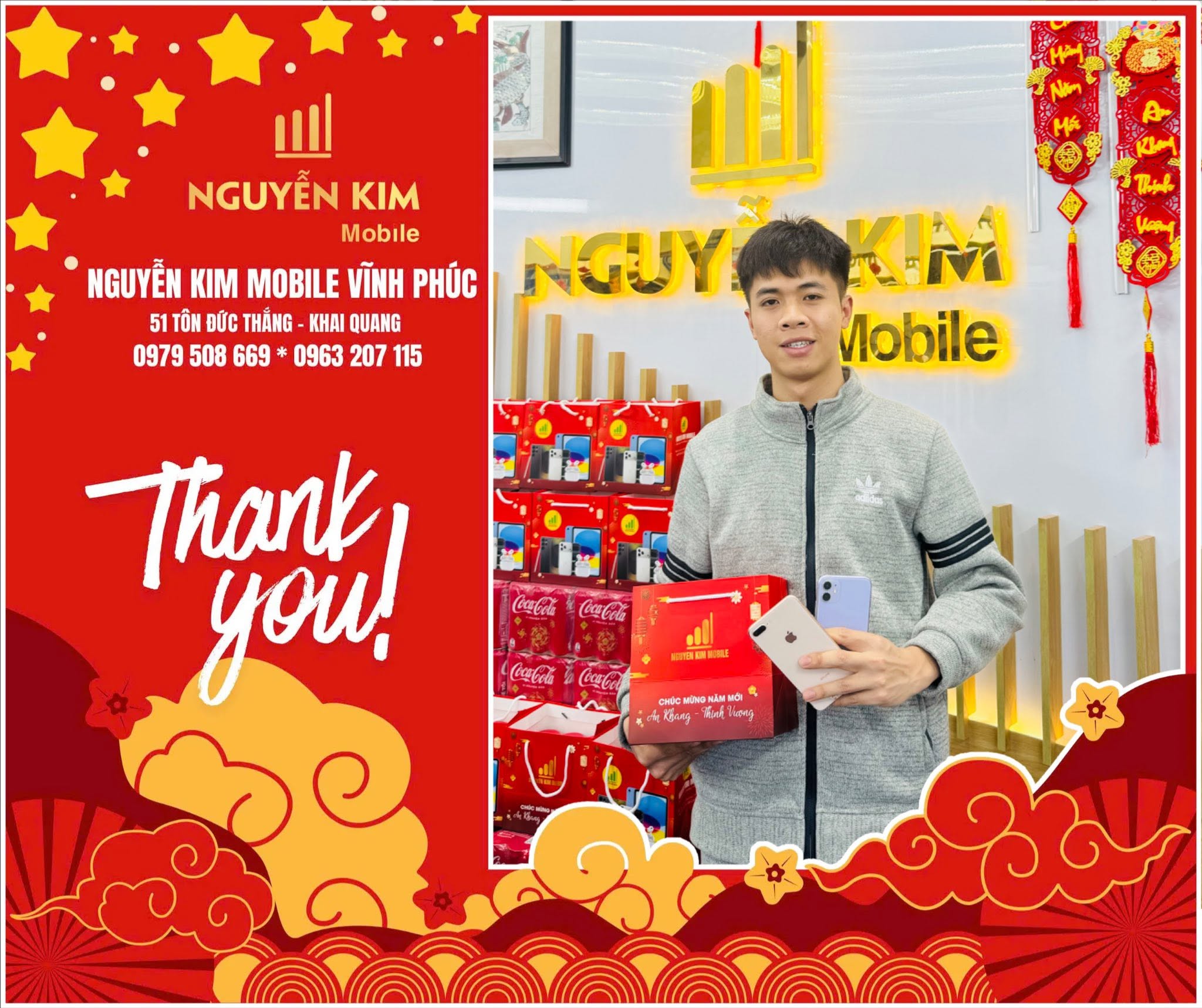 Khách hàng tại Nguyễn Kim Mobile